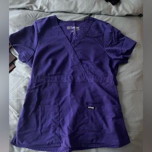 Purple Scrub Top